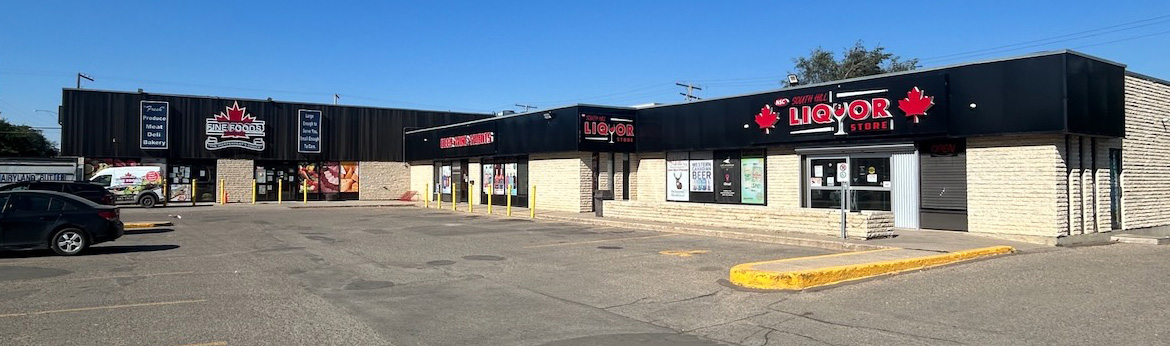 south hill fine foods -liquore store - commercial office space - moose jaw